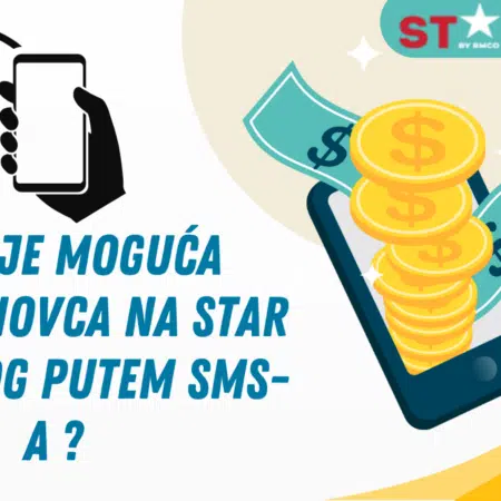Da li je moguća uplata novca na Star Bet nalog putem SMS-a ?